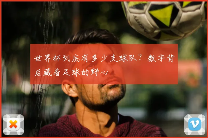 世界杯到底有多少支球队？数字背后藏着足球的野心