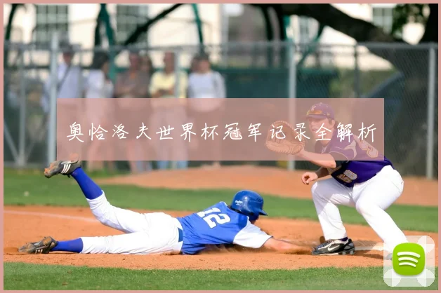 奥恰洛夫世界杯冠军记录全解析